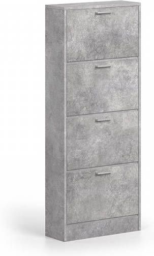 Huisenthuis.nl Schoenenkast Maureen 4 Beton