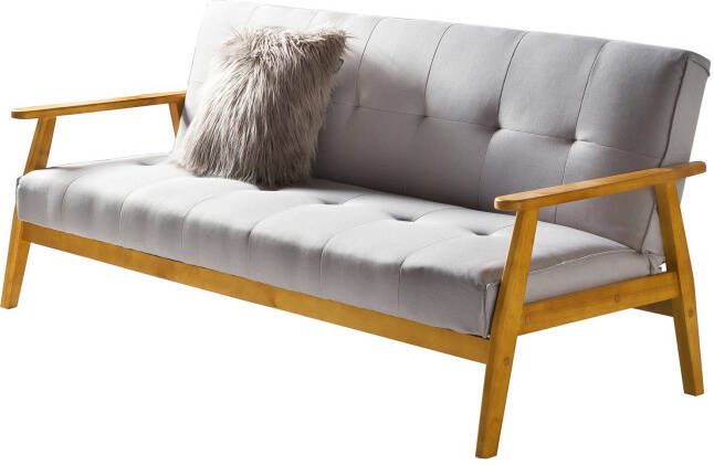 Huisenthuis.nl Slaapbank Heidi Lichtgrijs