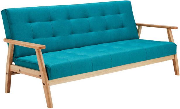 Huisenthuis.nl Slaapbank Heidi Petrol Blauw