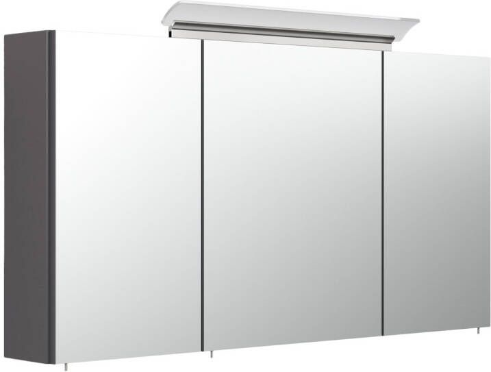 Huisenthuis.nl Spiegelkast Aron Antraciet 120 cm