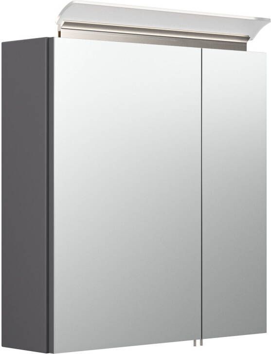 Huisenthuis.nl Spiegelkast Aron Antraciet 60 cm