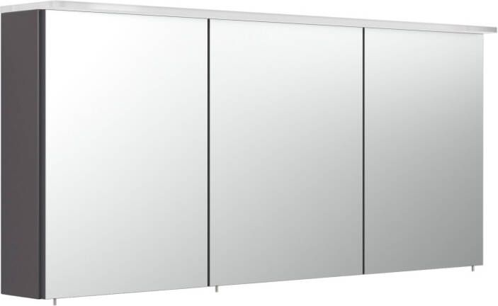 Huisenthuis.nl Spiegelkast David Antraciet 140 cm