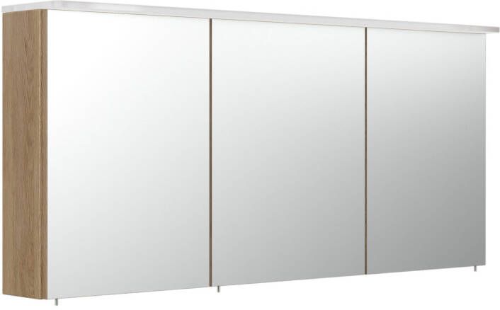 Huisenthuis.nl Spiegelkast David Eiken 140 cm