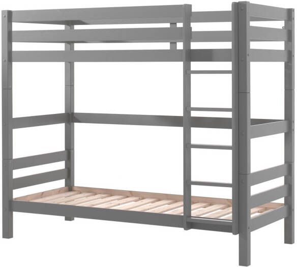 Huisenthuis.nl Stapelbed Charlie Grijs Hoog