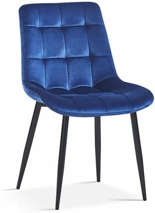 Huisenthuis.nl Stoel Alice Blauw Set van 4