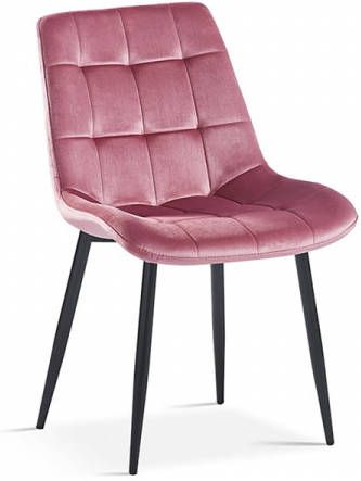 Huisenthuis.nl Stoel Alice Roze Set van 4