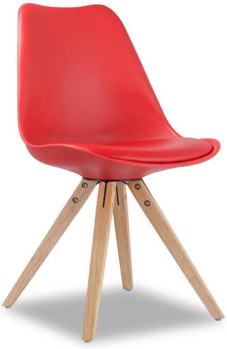 Huisenthuis.nl Stoel Arend Rood Set van 2