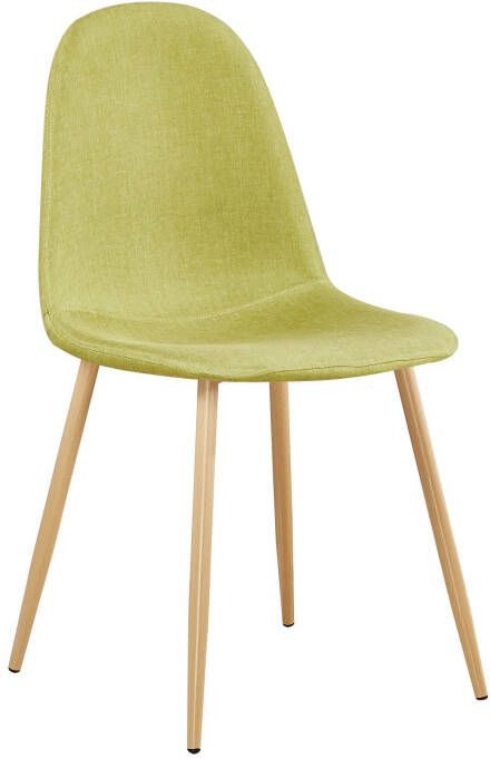 Huisenthuis.nl Stoel Aylin Lime Set van 4