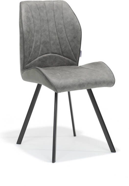 Huisenthuis.nl Stoel Brenda Steel Set van 4