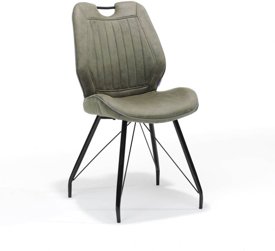 Huisenthuis.nl Stoel Dionne Groen Set van 4