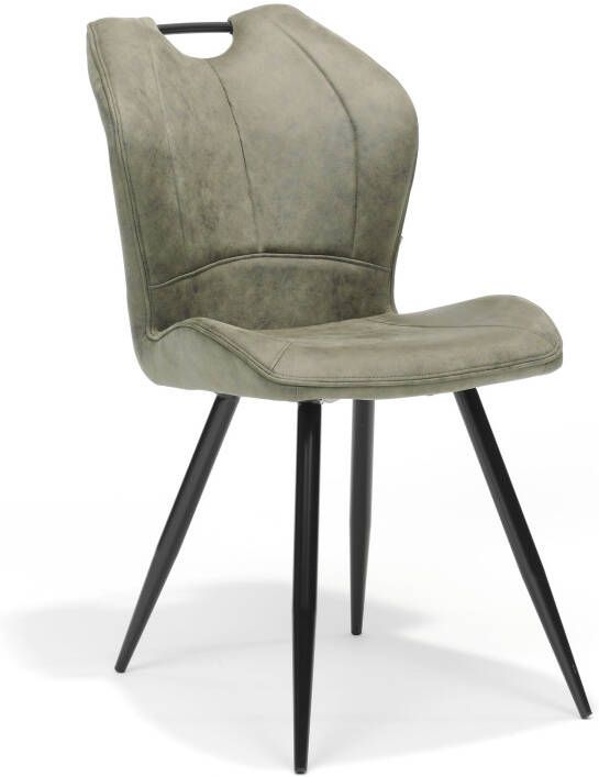 Huisenthuis.nl Stoel Floris Groen Set van 4