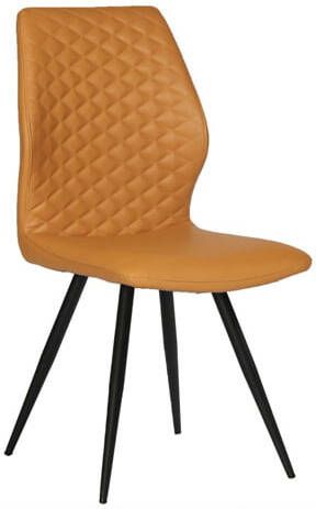 Huisenthuis.nl Stoel Iris Oranje Set van 4