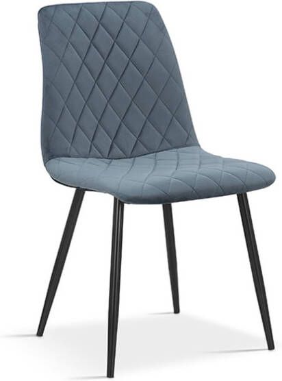 Huisenthuis.nl Stoel Jip Blauw Set van 2