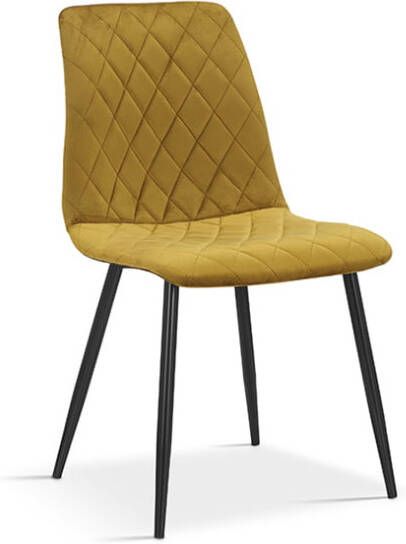 Huisenthuis.nl Stoel Jip Goud Set van 2