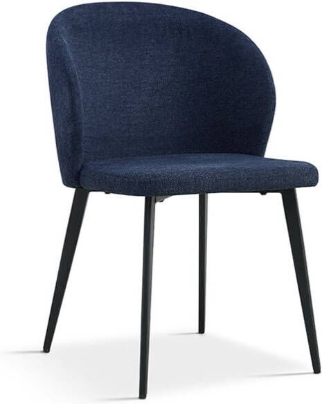 Huisenthuis.nl Stoel Lena Blauw Set van 4