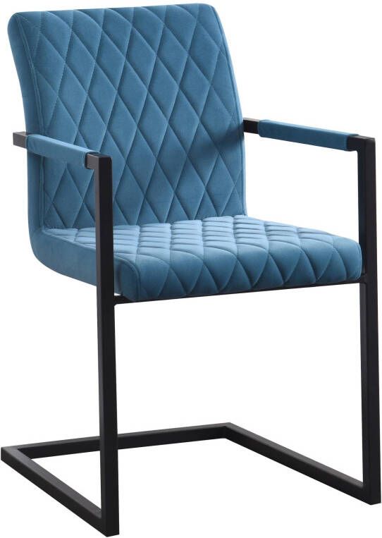 Huisenthuis.nl Stoel Linda Blauw Set van 4