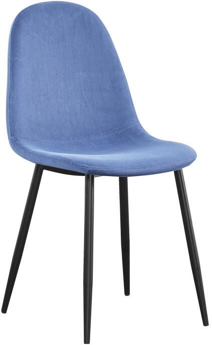 Huisenthuis.nl Stoel Lola Blauw Set van 4