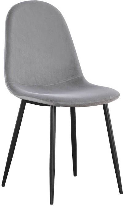Huisenthuis.nl Stoel Lola Grijs Set van 4