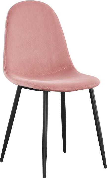 Huisenthuis.nl Stoel Lola Roze Set van 4