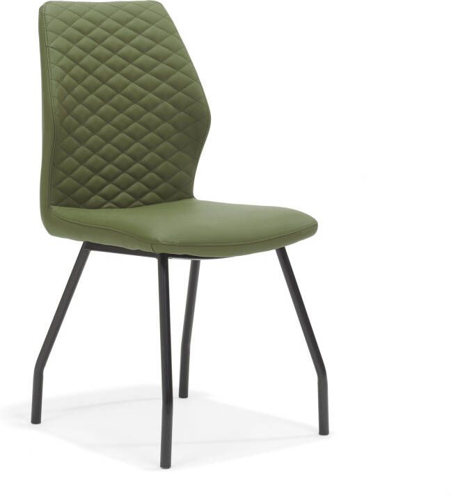 Huisenthuis.nl Stoel Louise Groen Set van 4