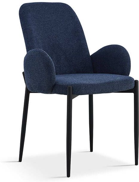 Huisenthuis.nl Stoel Maria Blauw Set van 2