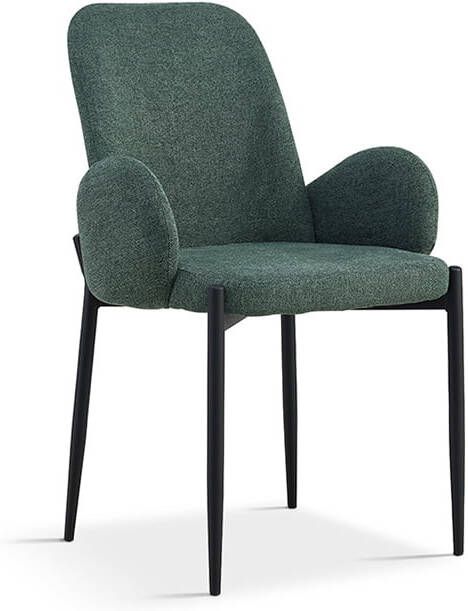 Huisenthuis.nl Stoel Maria Groen Set van 2