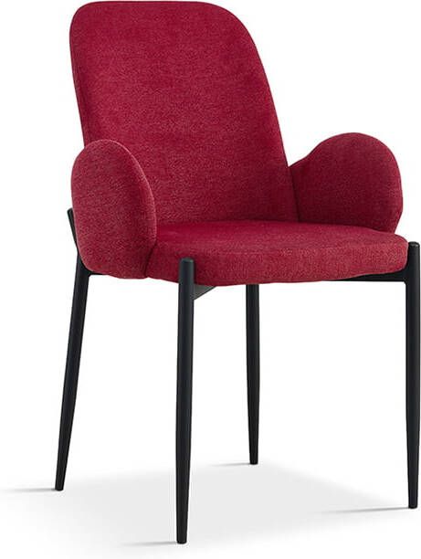 Huisenthuis.nl Stoel Maria Rood Set van 2