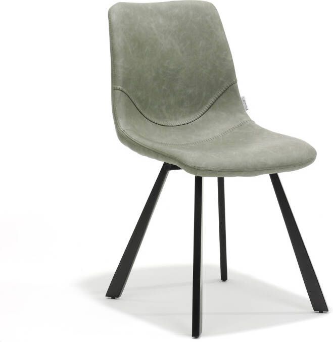 Huisenthuis.nl Stoel Maud Groen Set van 4