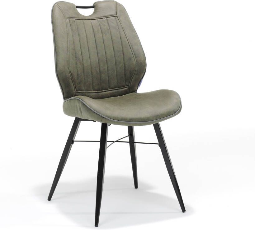 Huisenthuis.nl Stoel Olivier Groen Set van 4