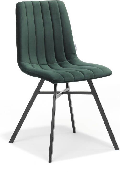 Huisenthuis.nl Stoel Pam Groen Set van 2