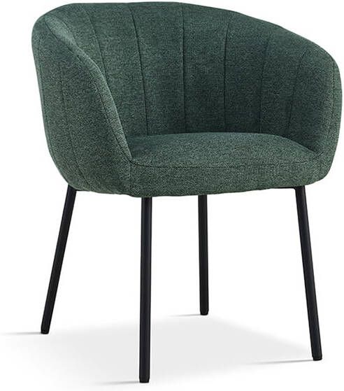 Huisenthuis.nl Stoel Pia Groen Set van 2