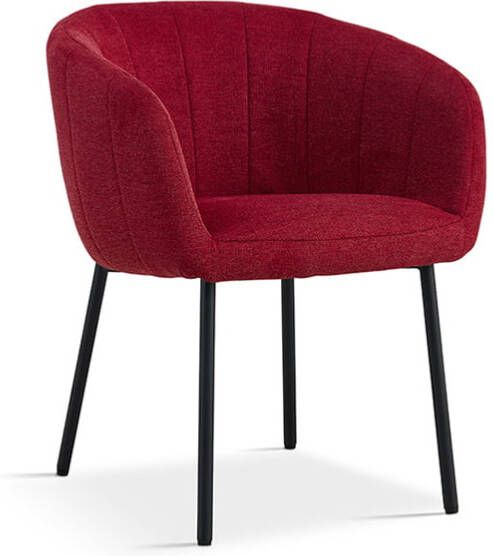 Huisenthuis.nl Stoel Pia Rood Set van 2