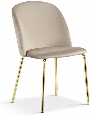 Huisenthuis.nl Stoel Suze Beige Set van 4