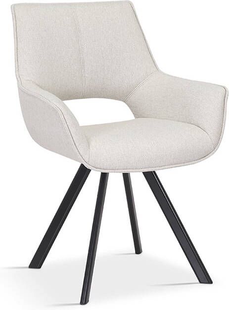 Huisenthuis.nl Stoel Zoë Beige Set van 2