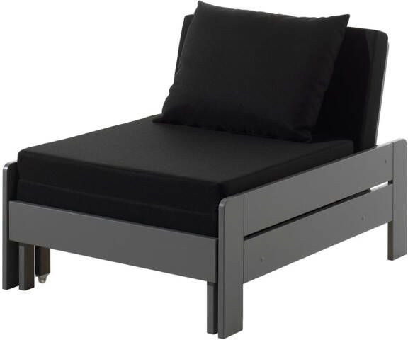 Huisenthuis.nl Stoelbed Charlie Grijs