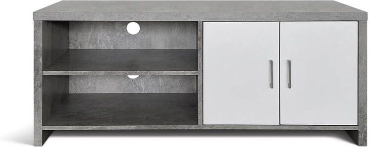Huisenthuis.nl TV meubel Abel Beton Wit 120 cm