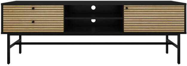 Huisenthuis.nl TV meubel Eiken Zwart