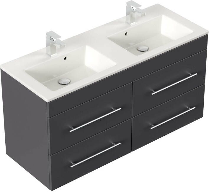 Huisenthuis.nl Wastafelkast Odin Antraciet 120 cm