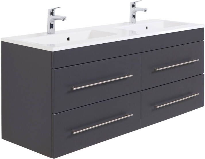 Huisenthuis.nl Wastafelkast Odin Antraciet 140 cm