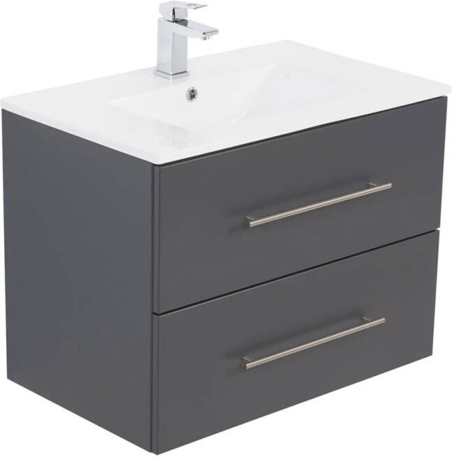 Huisenthuis.nl Wastafelkast Odin Antraciet 75 cm