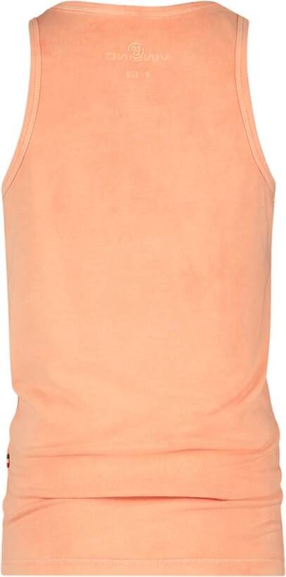 VINGINO ! Jongens Hemd Maat 110 Oranje Katoen/elasthan