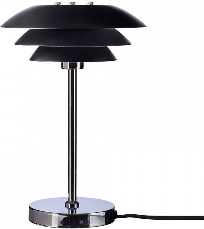 Dyberg Larsen DL20 tafellamp metaal zwart