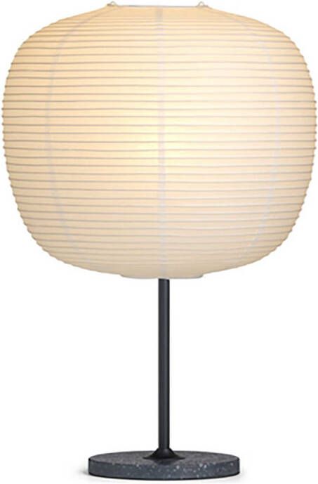 Hay Common Table kap Peach voet zwart/terrazzo