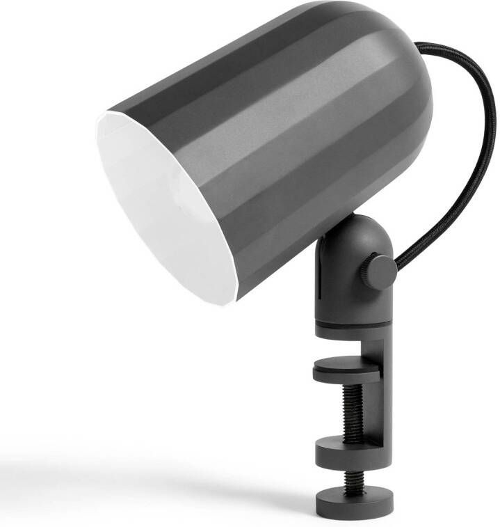 Hay Noc Clamp LED klemlamp, donkergrijs