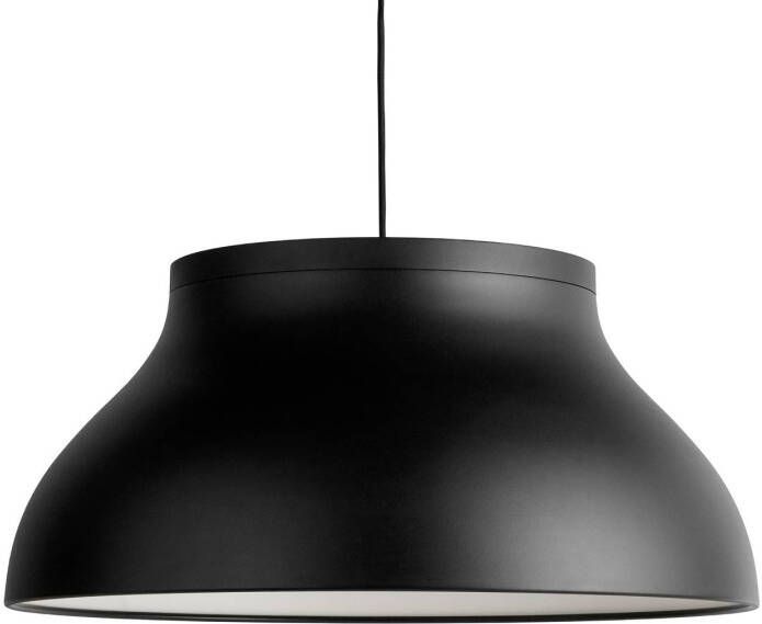 Hay PC L hanglamp met diffusor, zwart