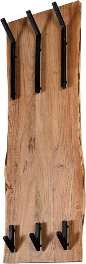 LifestyleFurn Kapstok 'Melanie' 35cm breed met 2 x 3 haken