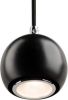 SLV verlichting Hanglamp Light Eye ball zwart 133490 online kopen