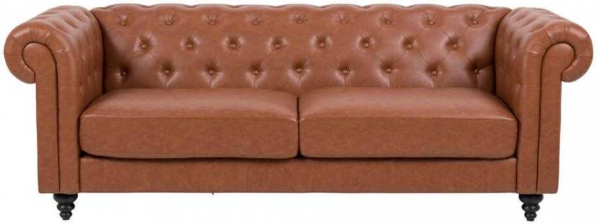 Leen Bakker Bank Asp 3 zits cognac