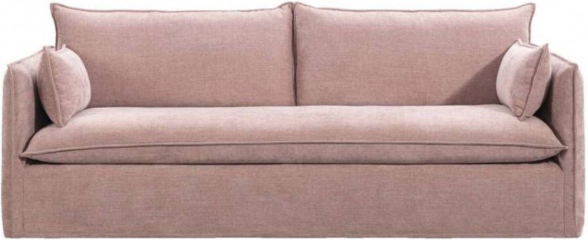 Leen Bakker Bank Bowi 3 zits roze