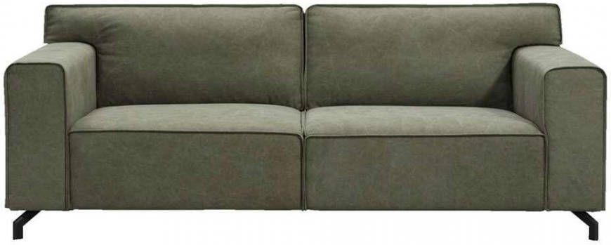 Leen Bakker Bank Jack 2, 5 zits olijfgroen